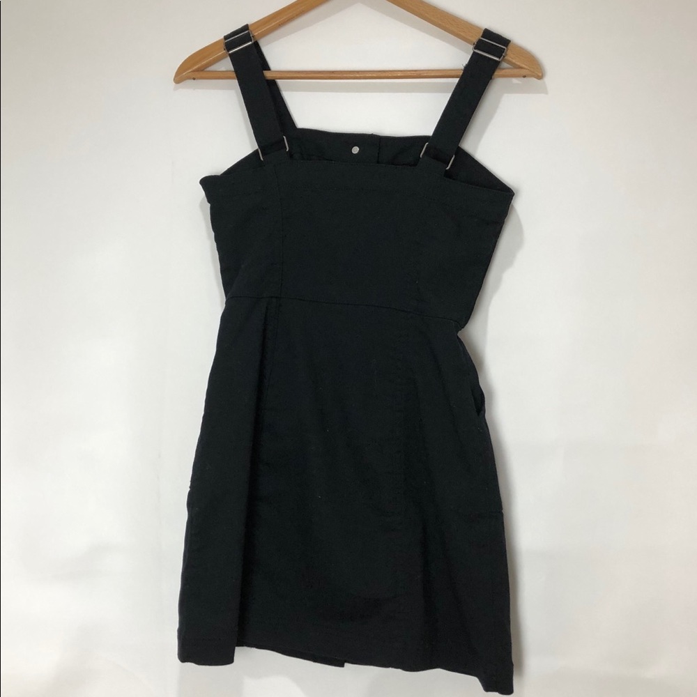 H & M Divied Button Down Skirt Over All - Picture 2 of 4